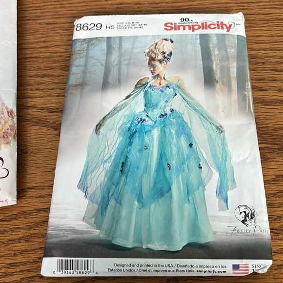 Set of 3 Costume Patterns Civil War  Firefly Path  & Bouquet Du Fleur All new - Picture 5 of 7